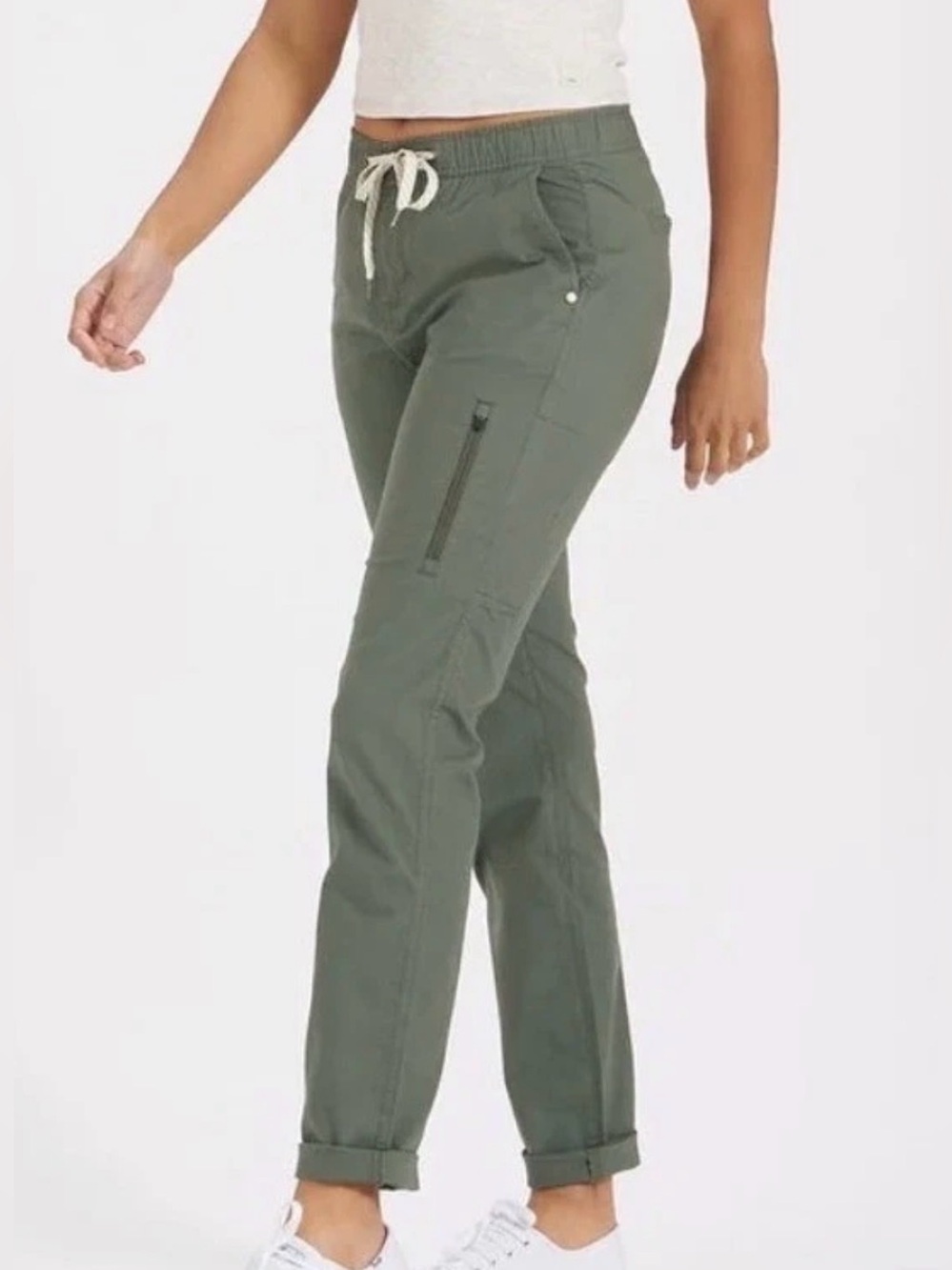 Vuori Women’s Ripstop Pant XS Olive Green VW401 NWOT